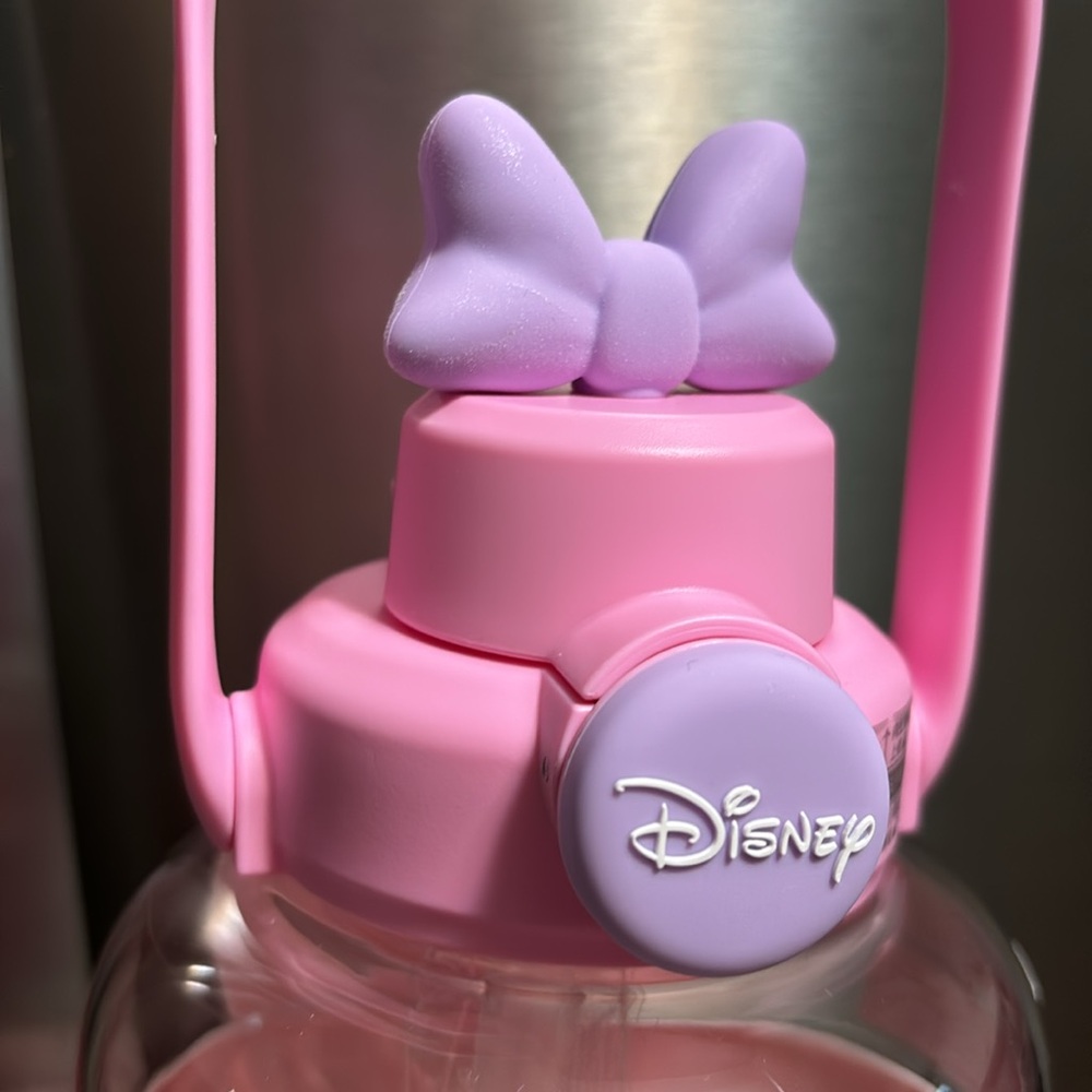 1-pack Disney Daisy Straw Hopper Bottle Water Bottle 1.1L gi… - Picture 3 of 11
